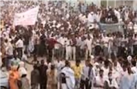 Manifestation des jeunes et des femmes de la COD à Nouakchott 