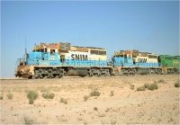 Déraillement du train minéralier Zouérate-Nouadhibou 